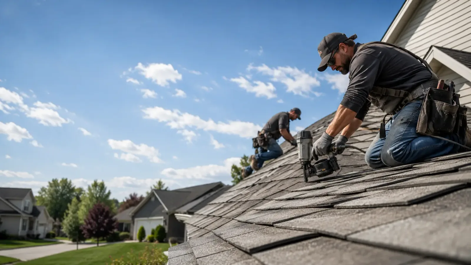 Storm Damage Roof Repair in Tryon, OK near me